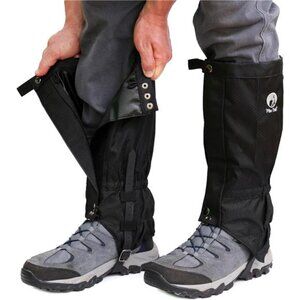 Adjustable Leg Gaiters - Lightweight, Waterproof - Leg Guards for Men & Women